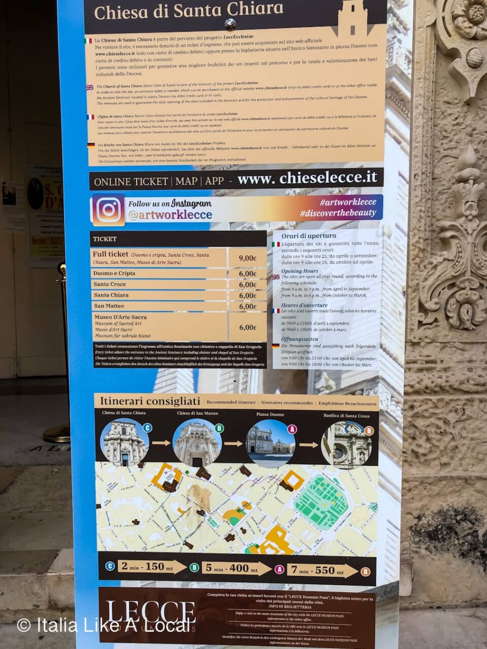 Things to do in Lecce - Follow the church path