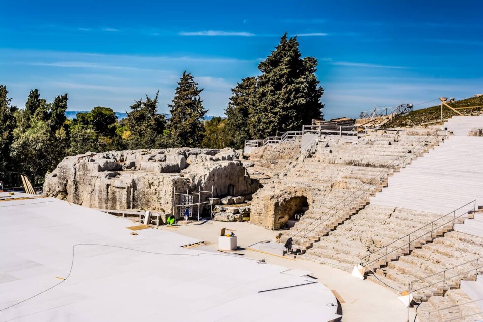 What to see in Siracusa, Sicily: The Roman Amphitheater in the Archeological Park of Neapolis